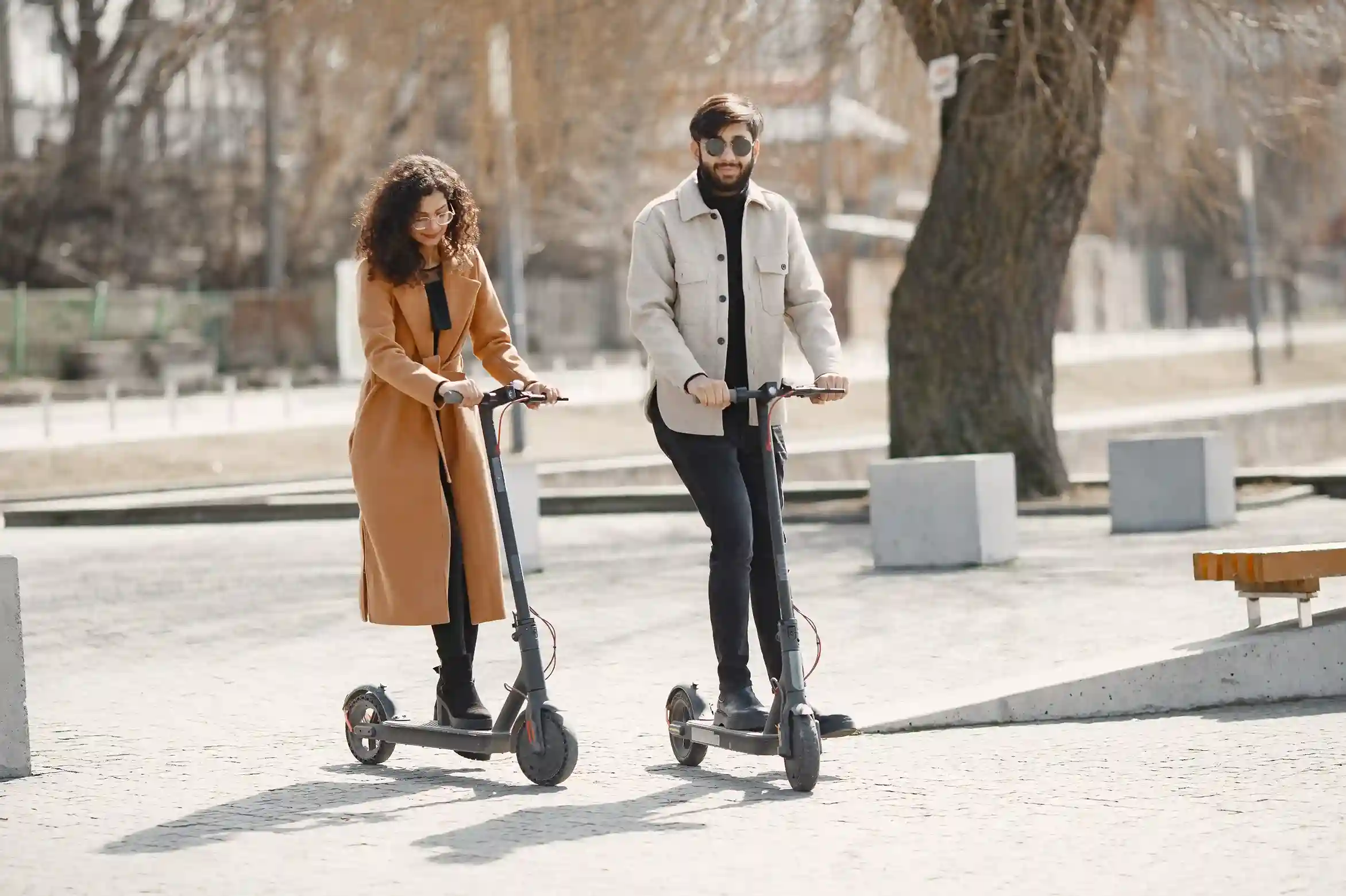 Elektroroller Lifestyle Stadt