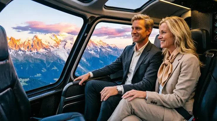 Alpenflug: Sicherheit und Komfort richtig einschätzen